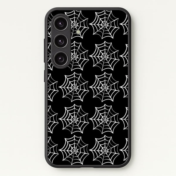 Cobwebs - Halloween - Halloween Phone Case for Galaxy S24
