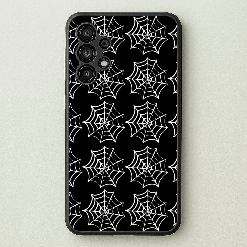 Cobwebs - Halloween - Halloween Phone Case for Galaxy A13