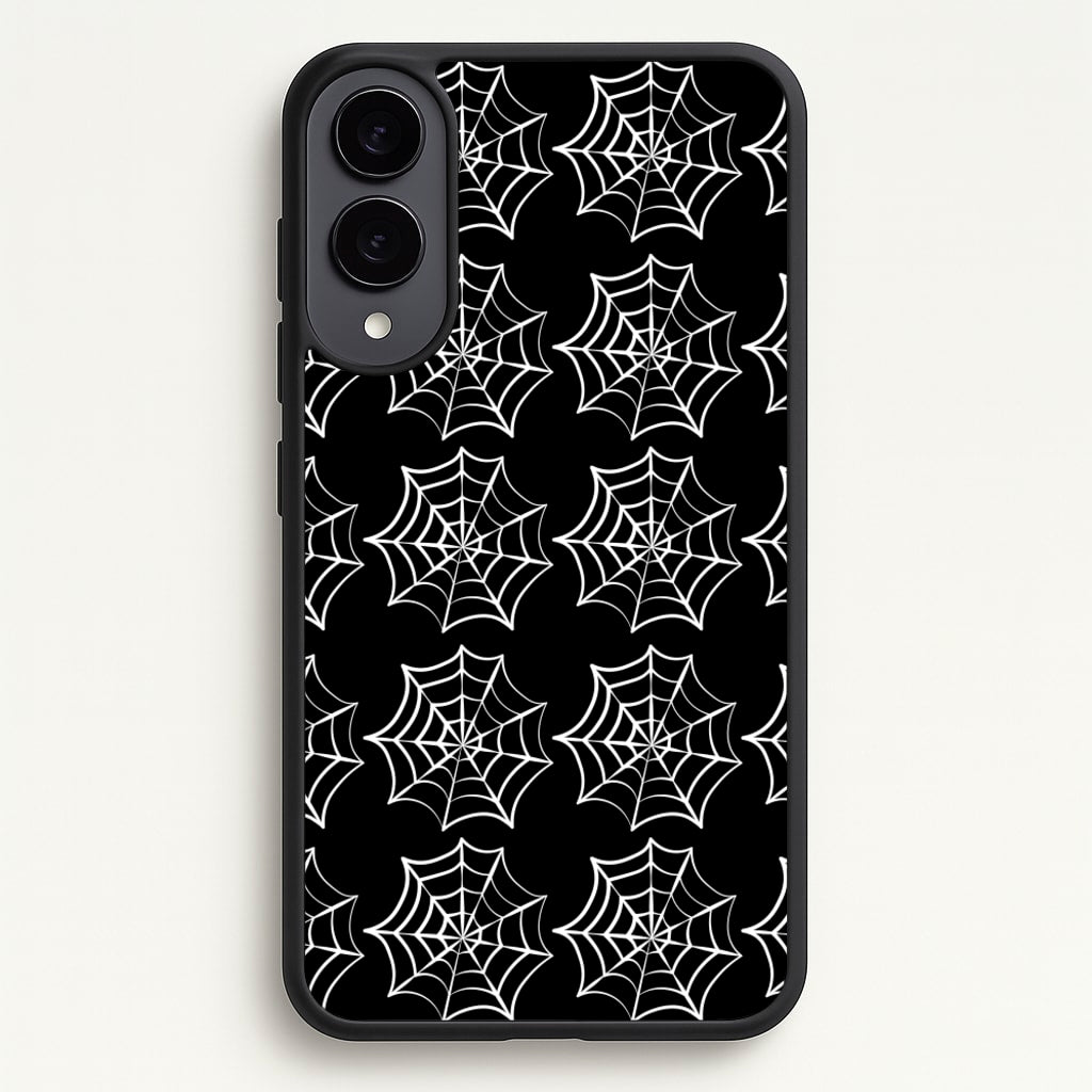 Cobwebs - Halloween - Halloween Phone Case for Galaxy S25 Edge