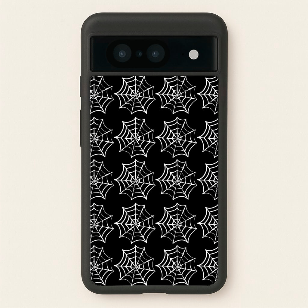 Cobwebs - Halloween - Halloween Phone Case for Google Pixel 8