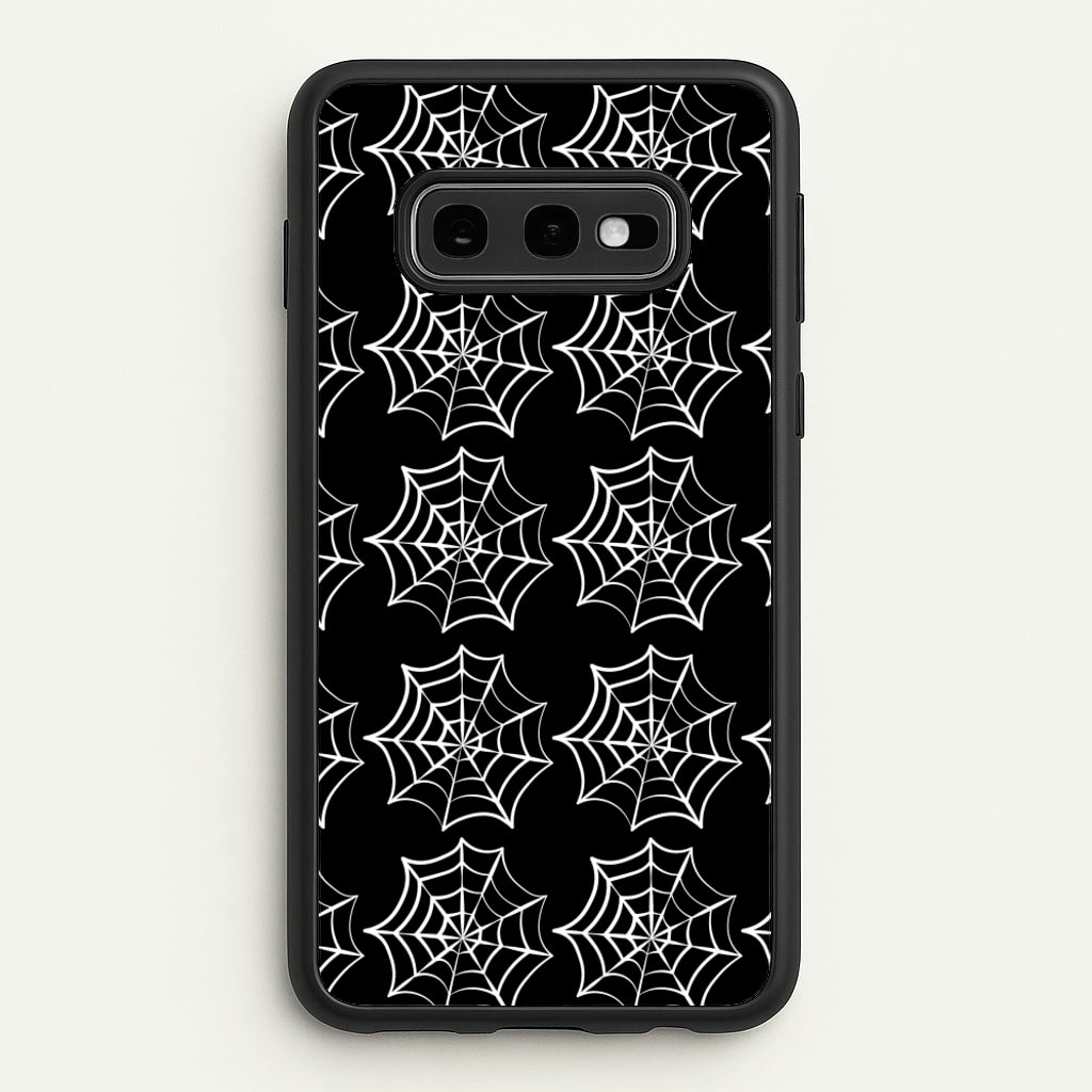 Cobwebs - Halloween - Halloween Phone Case for Galaxy S10e