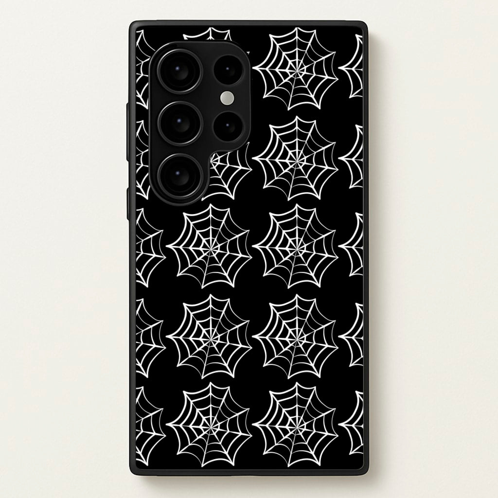 Cobwebs - Halloween - Halloween Phone Case for Galaxy S24 Ultra