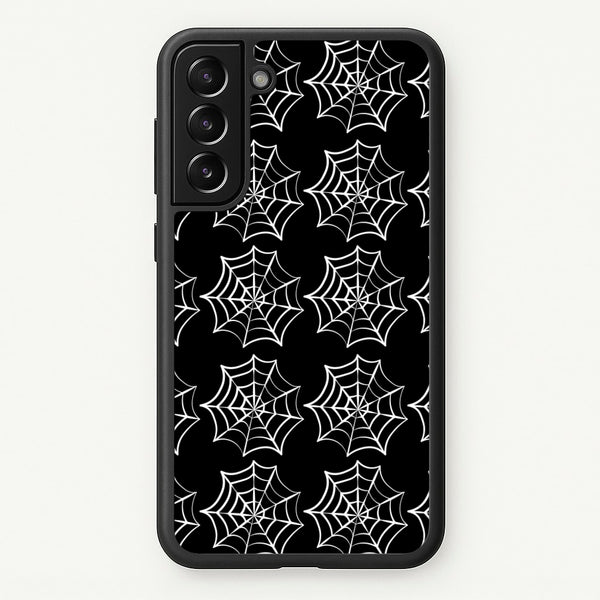Cobwebs - Halloween - Halloween Phone Case for Galaxy S22