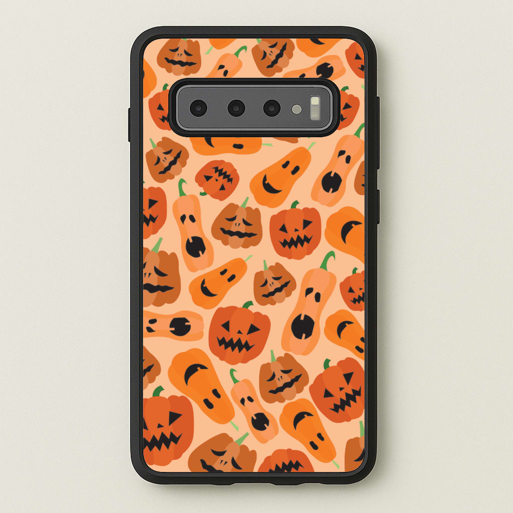 Chilli Pumpkin - Halloween - Halloween Phone Case for Galaxy S10