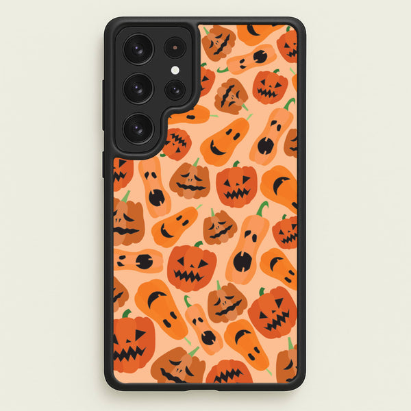 Chilli Pumpkin - Halloween - Halloween Phone Case for Galaxy S22 Ultra