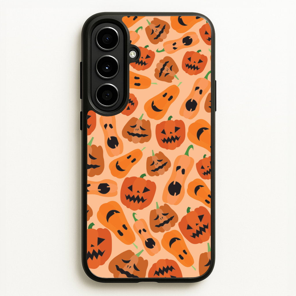 Chilli Pumpkin - Halloween - Halloween Phone Case for Galaxy A56