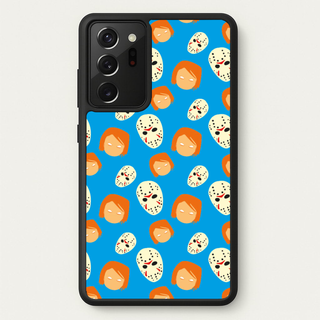 Chucky And Jason Pattern - Halloween - Halloween Phone Case for Galaxy Note 20 Ultra