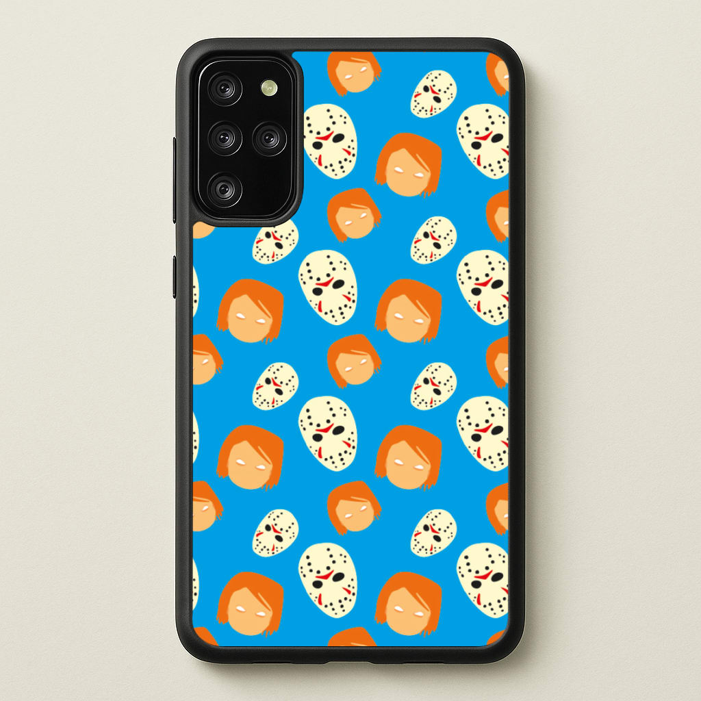 Chucky And Jason Pattern - Halloween - Halloween Phone Case for Galaxy S20 Plus