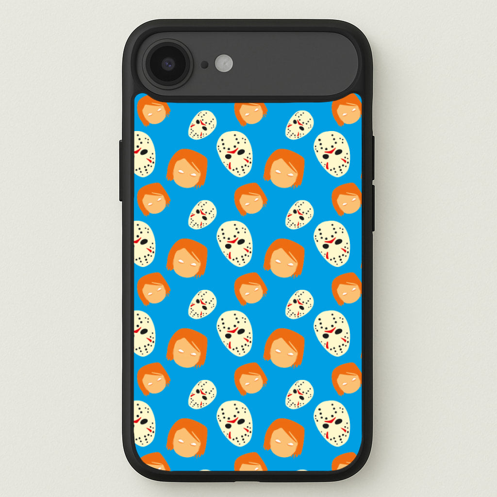 Chucky And Jason Pattern - Halloween Phone Case for iPhone 17 Air