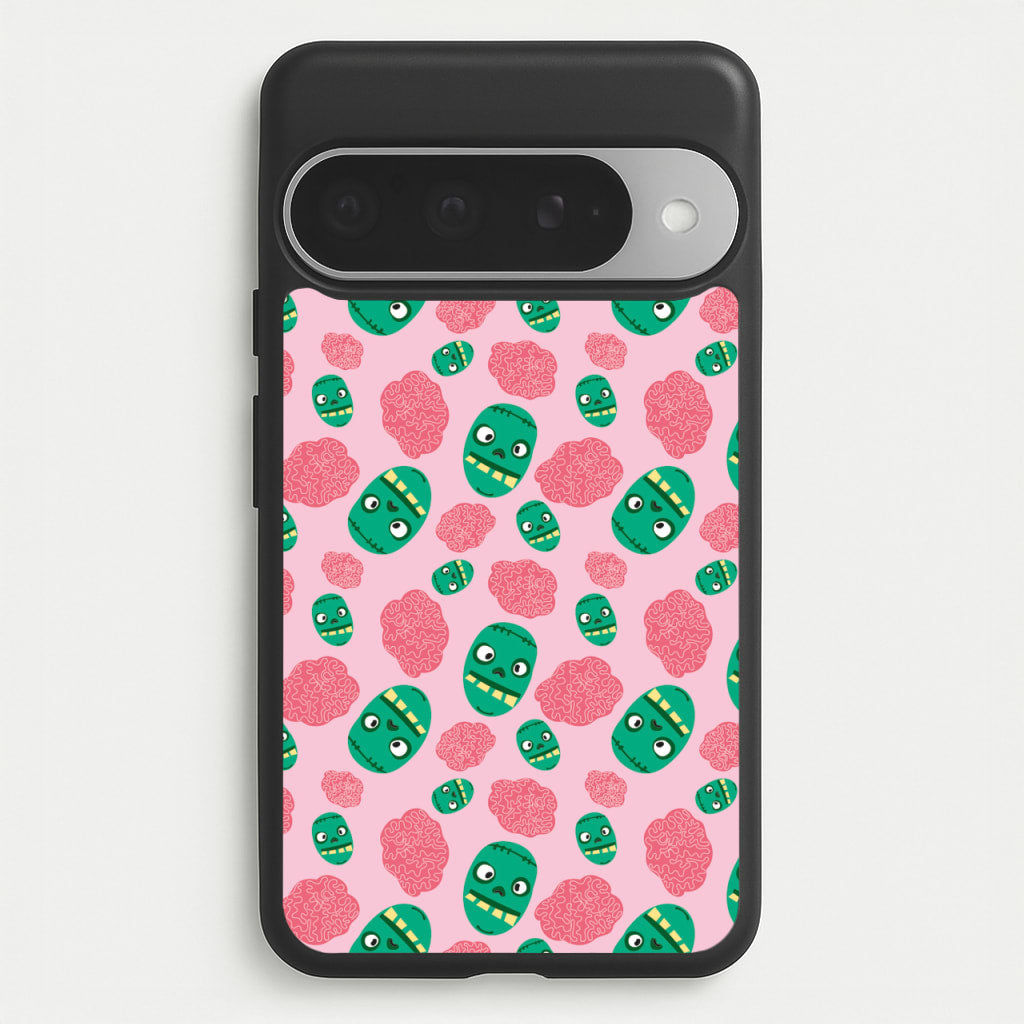Frankenstein And Brains - Halloween Phone Case for Google Pixel 10 Pro XL