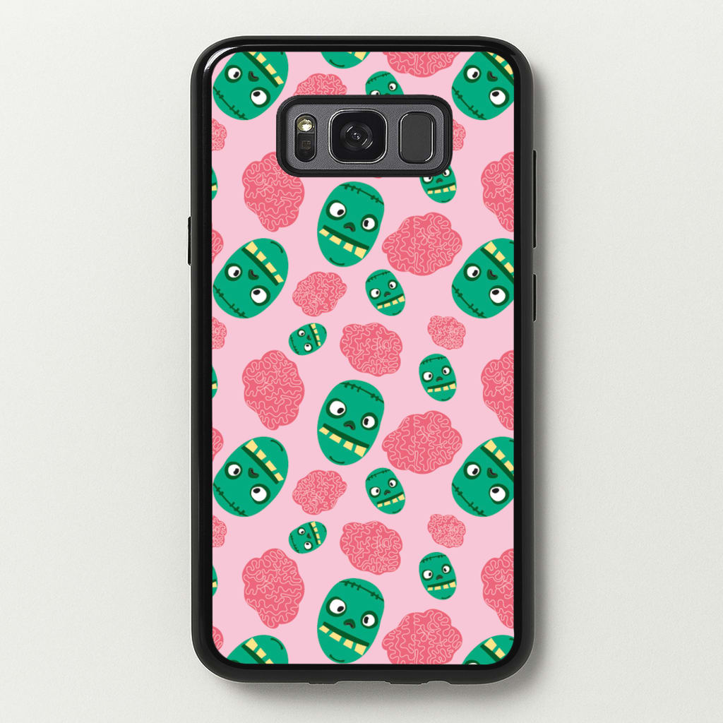 Frankenstein And Brains - Halloween - Halloween Phone Case for Galaxy S8