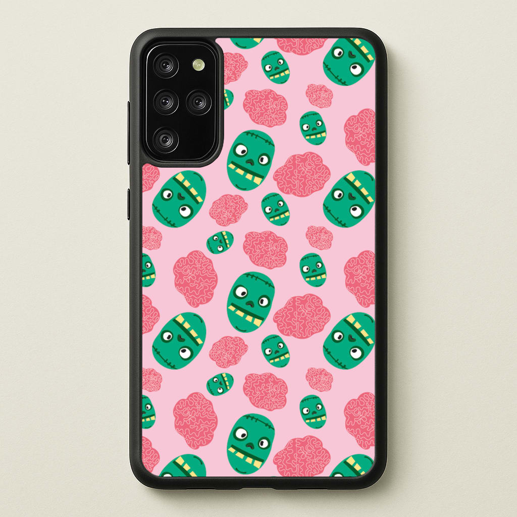 Frankenstein And Brains - Halloween - Halloween Phone Case for Galaxy S20 Plus
