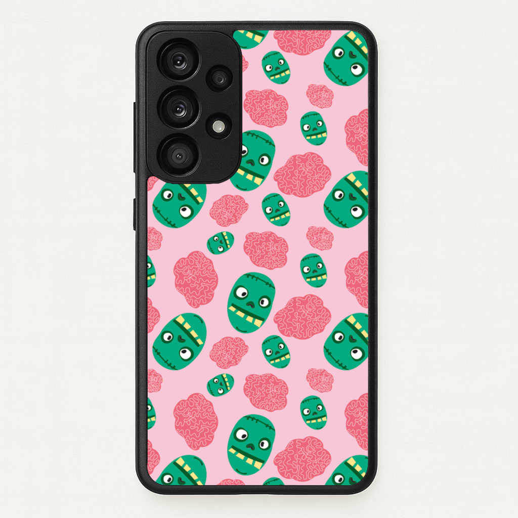 Frankenstein And Brains - Halloween - Halloween Phone Case for Galaxy A33