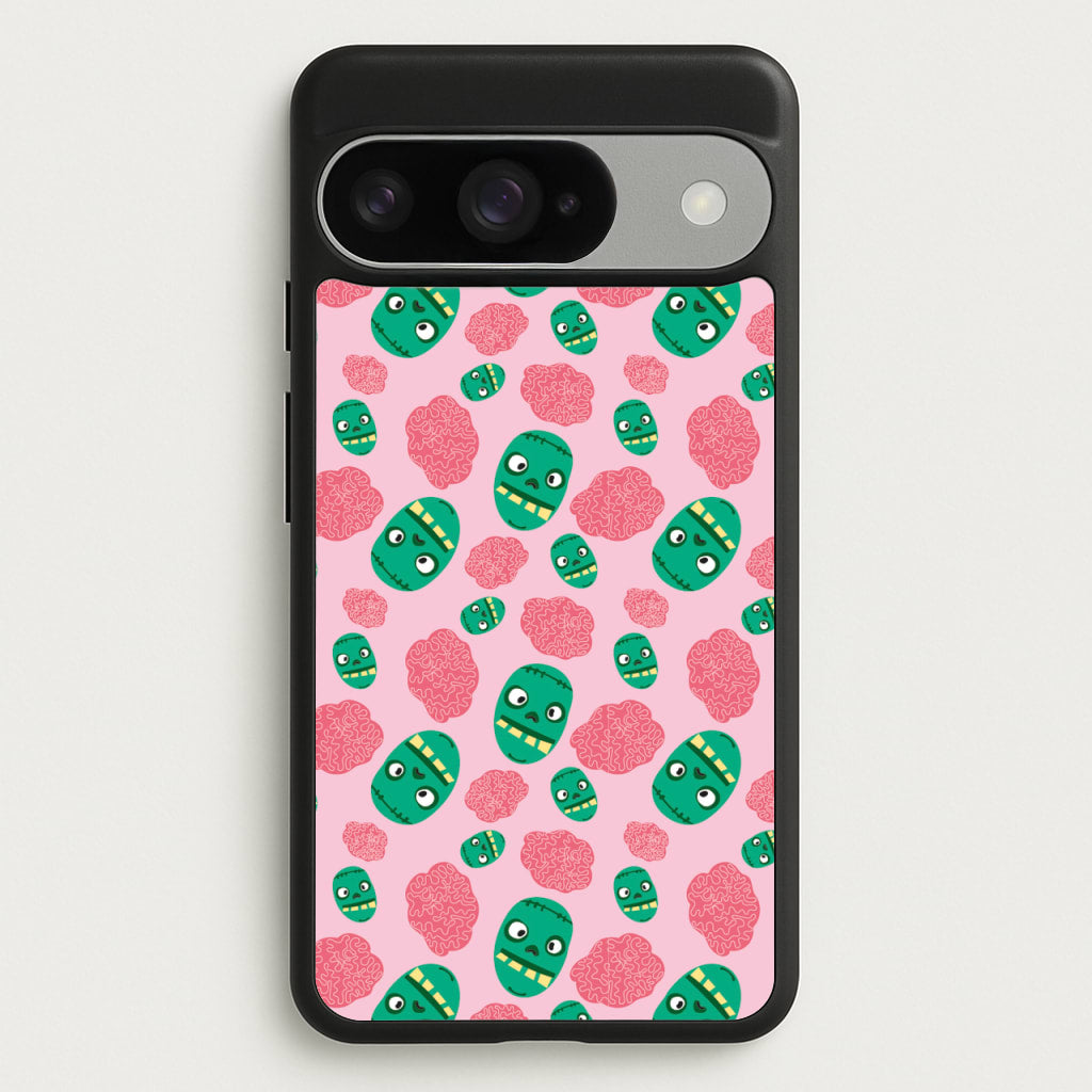 Frankenstein And Brains - Halloween Phone Case for Google Pixel 10 / 10 Pro
