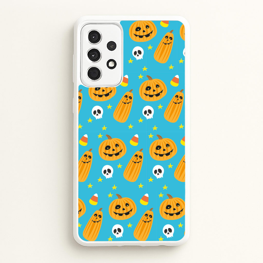 Halloween Pattern 1 - Halloween Phone Case for Galaxy A52 / A52s