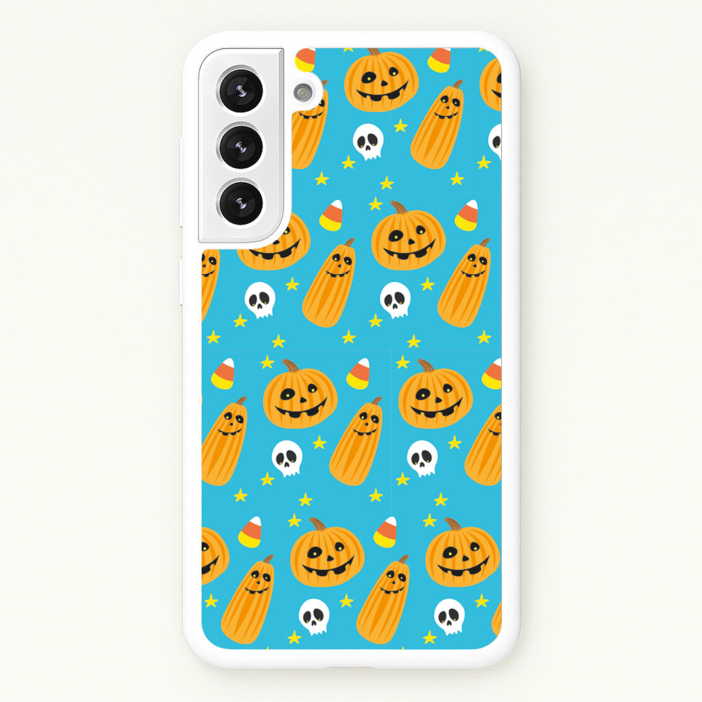 Halloween Pattern 1 - Halloween Phone Case for Galaxy S21FE