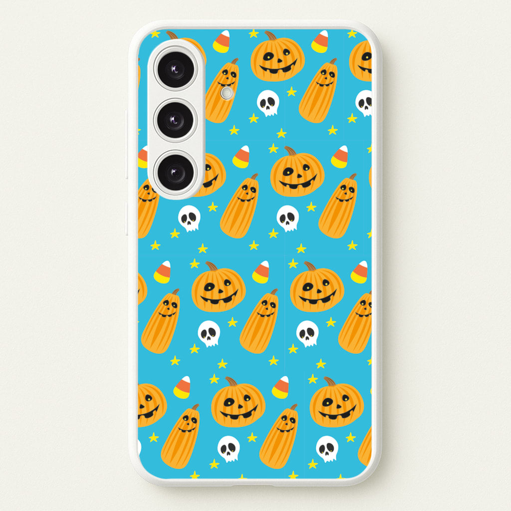 Halloween Pattern 1 - Halloween Phone Case for Galaxy S25