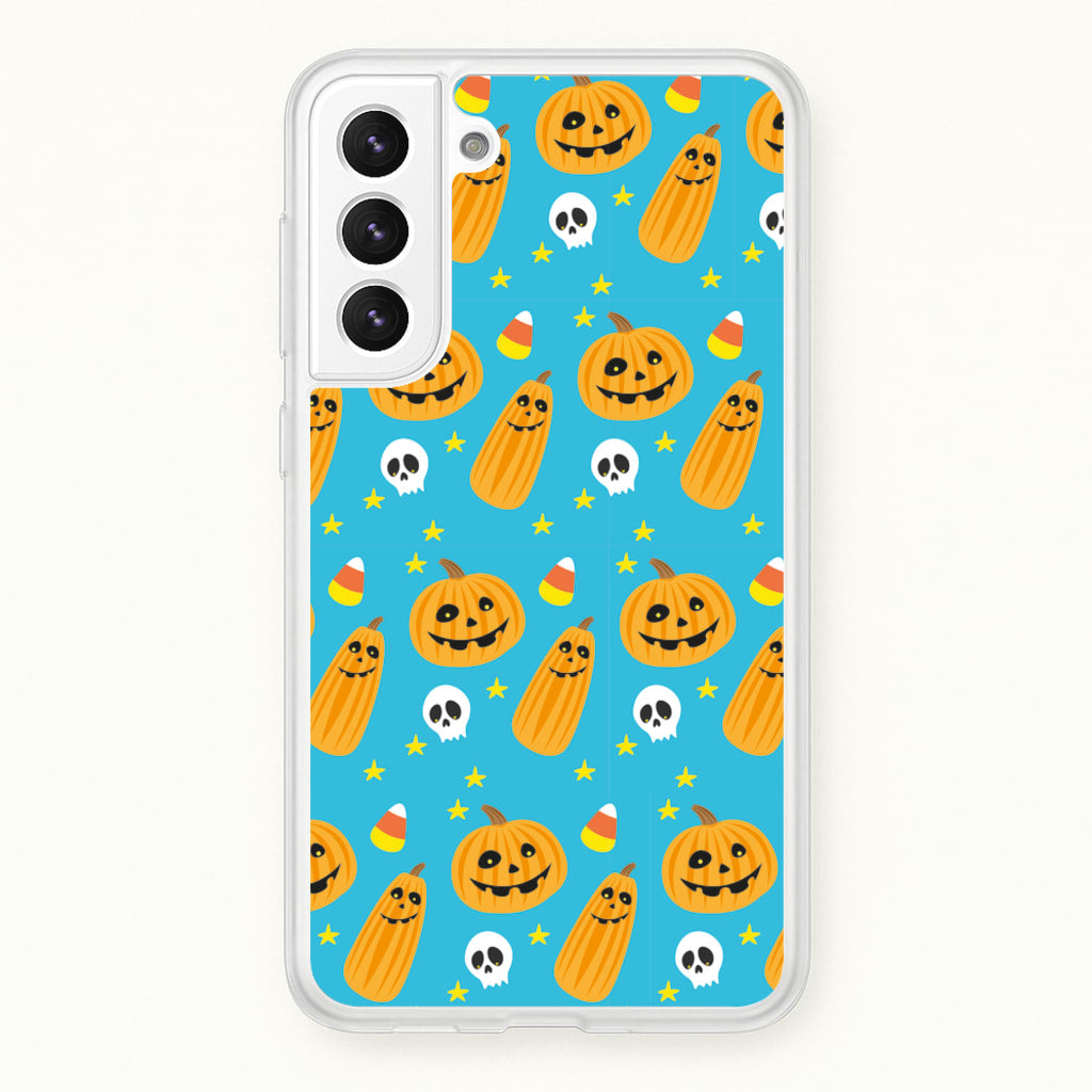 Halloween Pattern 1 - Halloween Phone Case for Galaxy S22 Plus