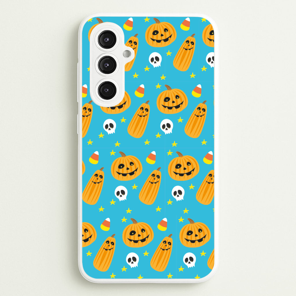 Halloween Pattern 1 - Halloween Phone Case for Galaxy S23FE