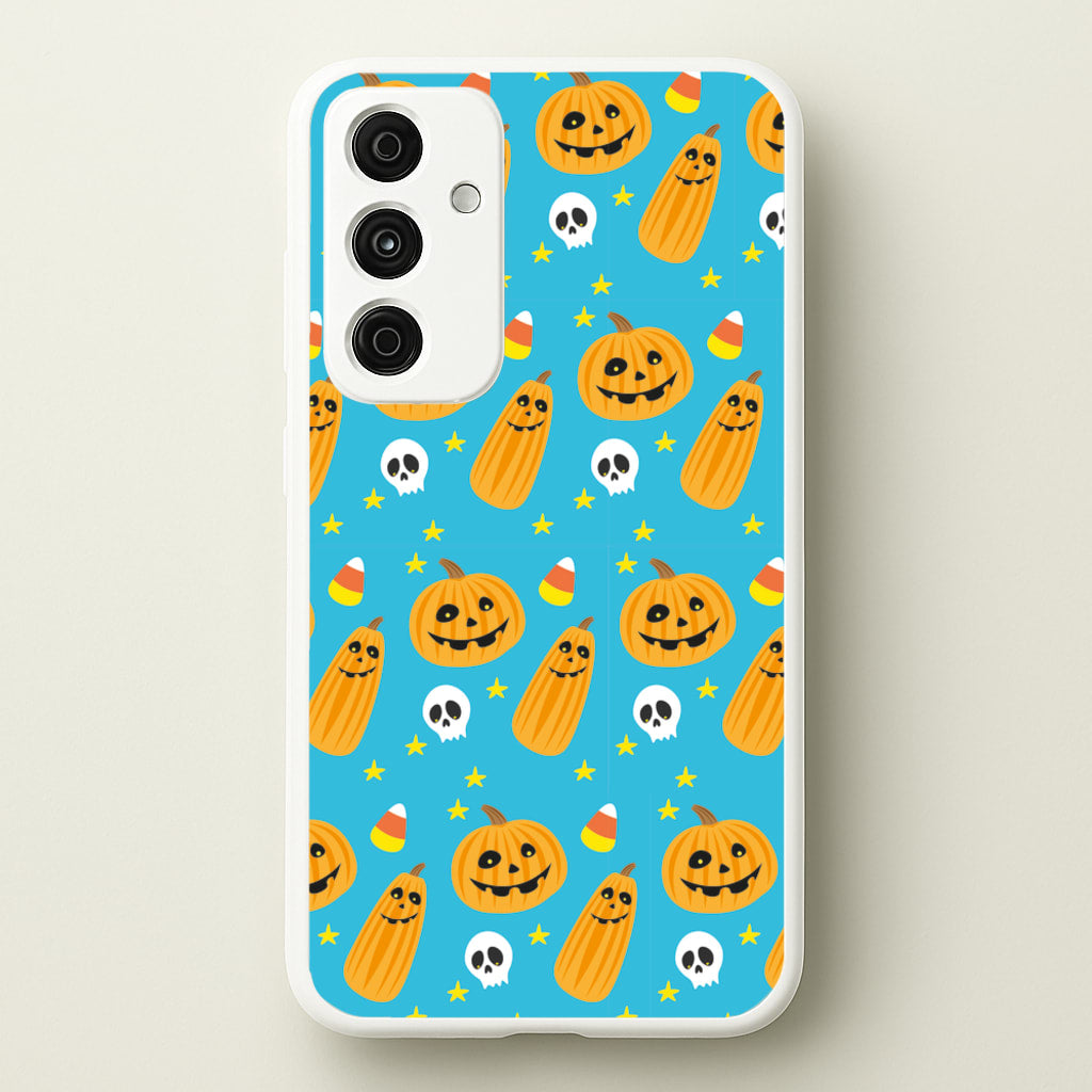 Halloween Pattern 1 - Halloween Phone Case for Galaxy A55
