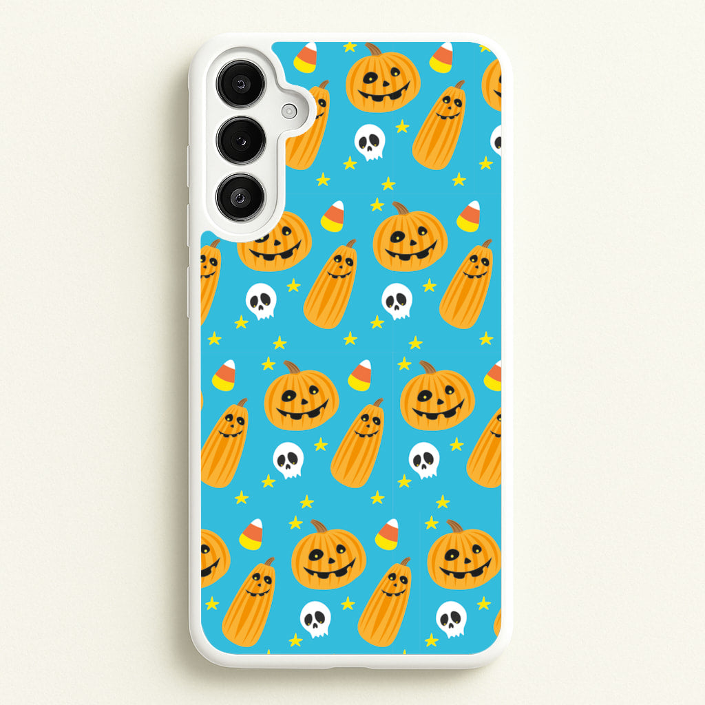 Halloween Pattern 1 - Halloween Phone Case for Galaxy A36