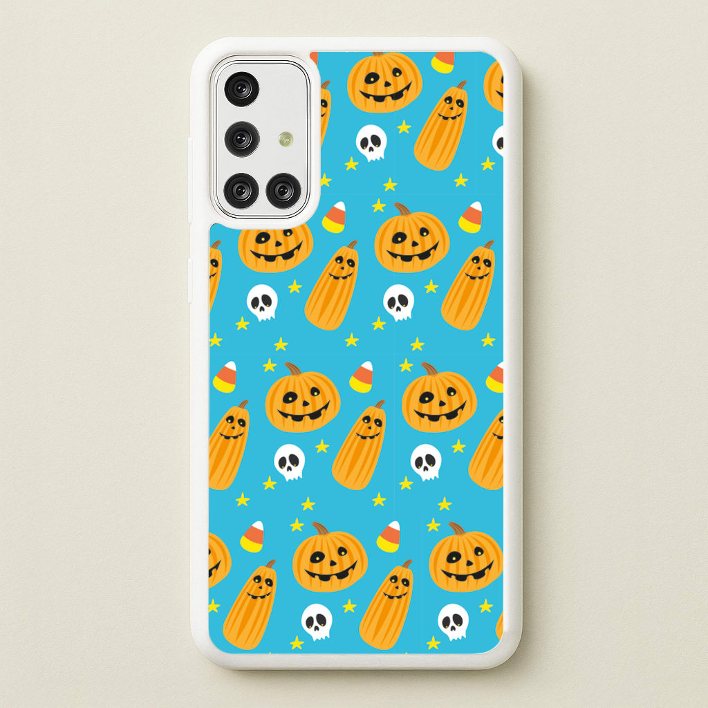 Halloween Pattern 1 - Halloween Phone Case for Galaxy A71