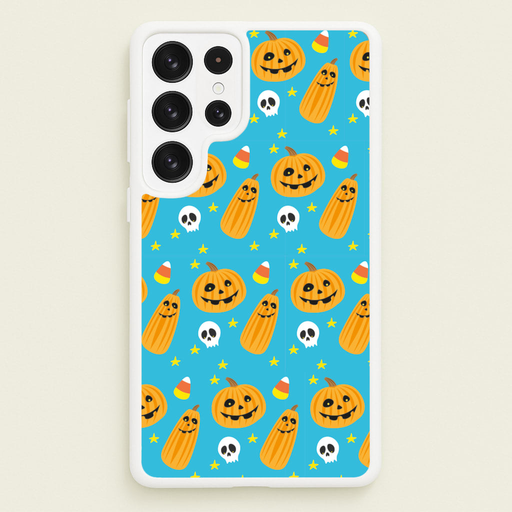 Halloween Pattern 1 - Halloween Phone Case for Galaxy S22 Ultra