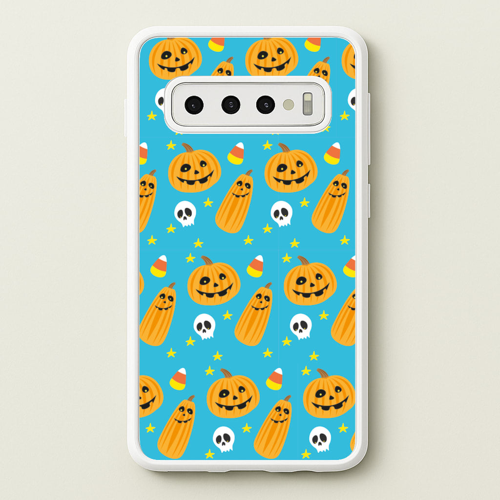 Halloween Pattern 1 - Halloween Phone Case for Galaxy S10 Plus