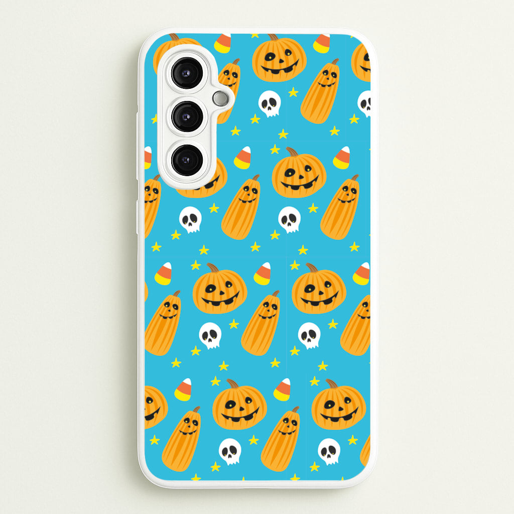 Halloween Pattern 1 - Halloween Phone Case for Galaxy A14