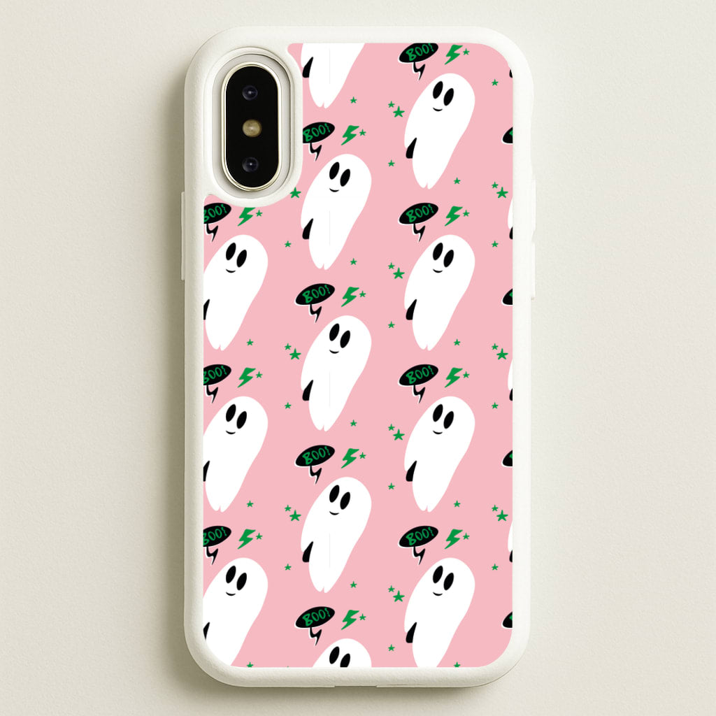 Halloween Pattern 2 - Halloween Phone Case for iPhone X / XS