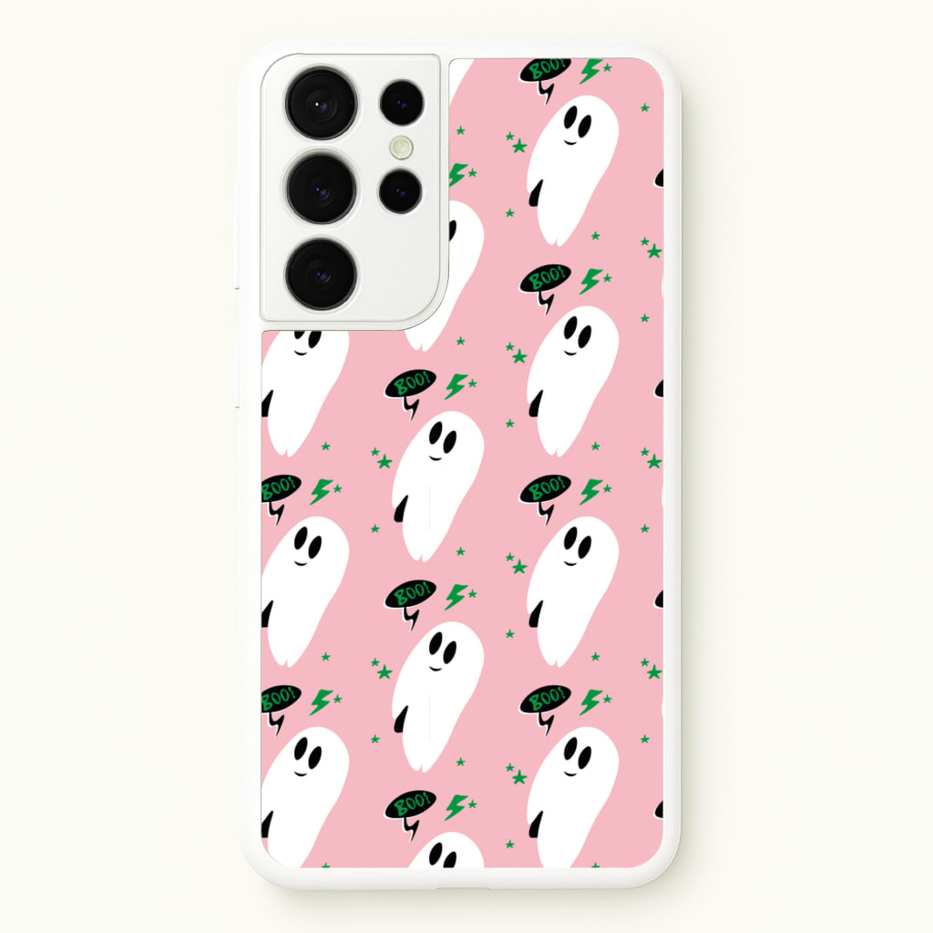 Halloween Pattern 2 - Halloween Phone Case for Galaxy S21 Ultra