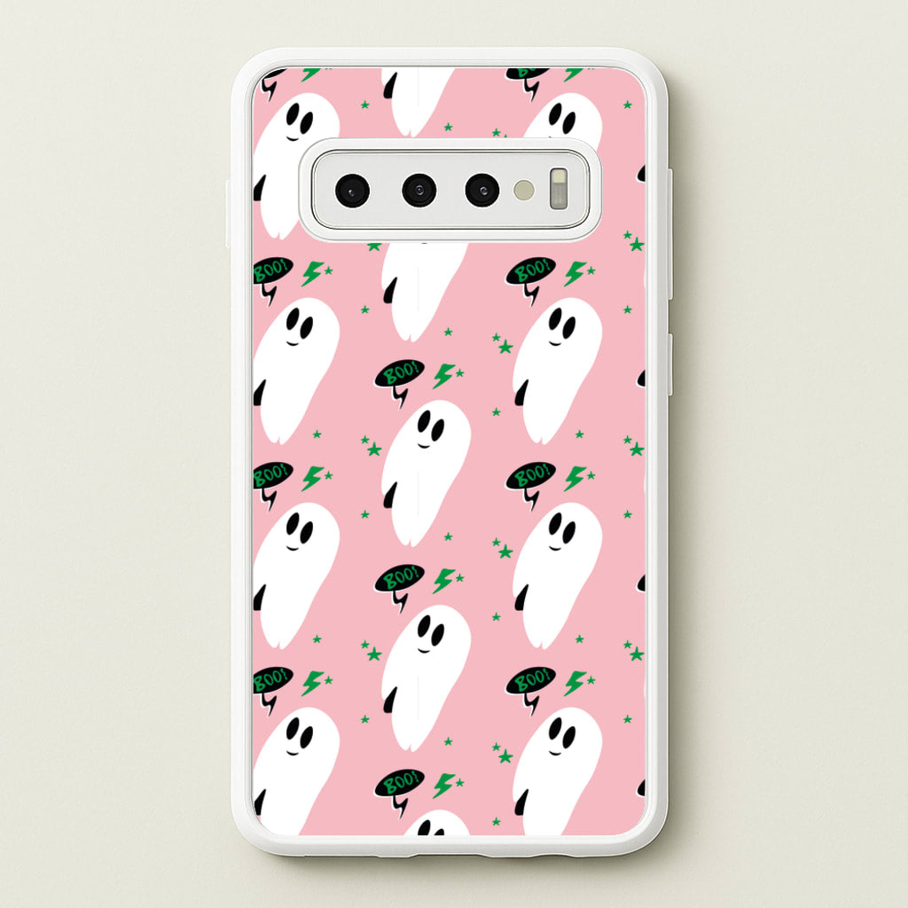Halloween Pattern 2 - Halloween Phone Case for Galaxy S10 Plus