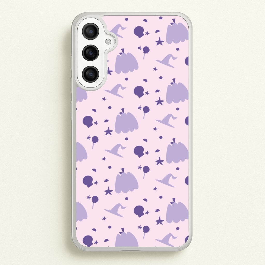 Halloween Pattern 5 - Halloween Phone Case for Galaxy A34