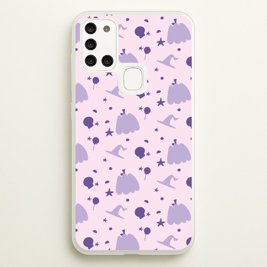 Halloween Pattern 5 - Halloween Phone Case for Galaxy A21s