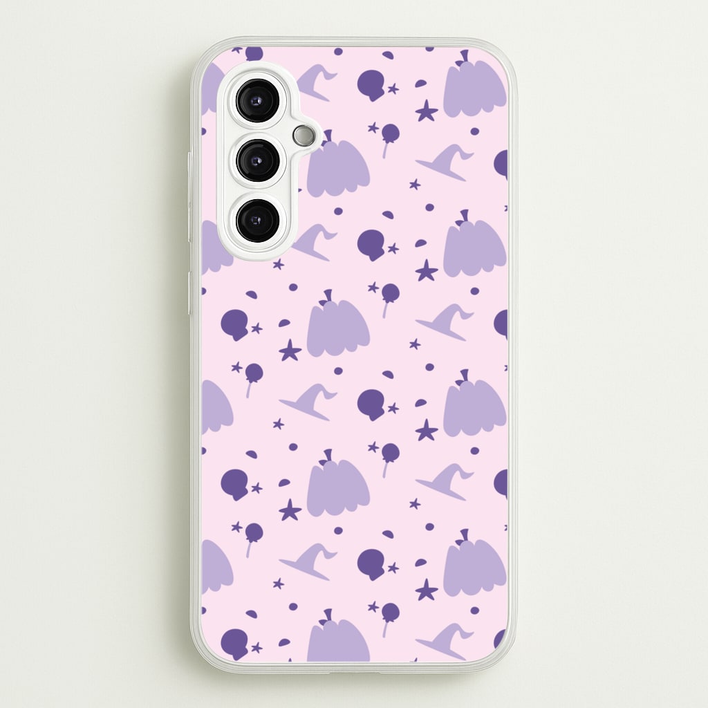 Halloween Pattern 5 - Halloween Phone Case for Galaxy A14