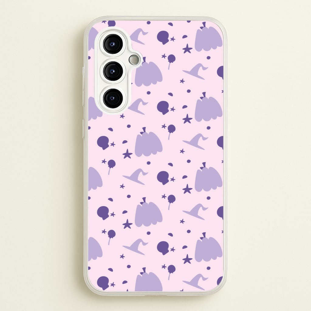 Halloween Pattern 5 - Halloween Phone Case for Galaxy A54