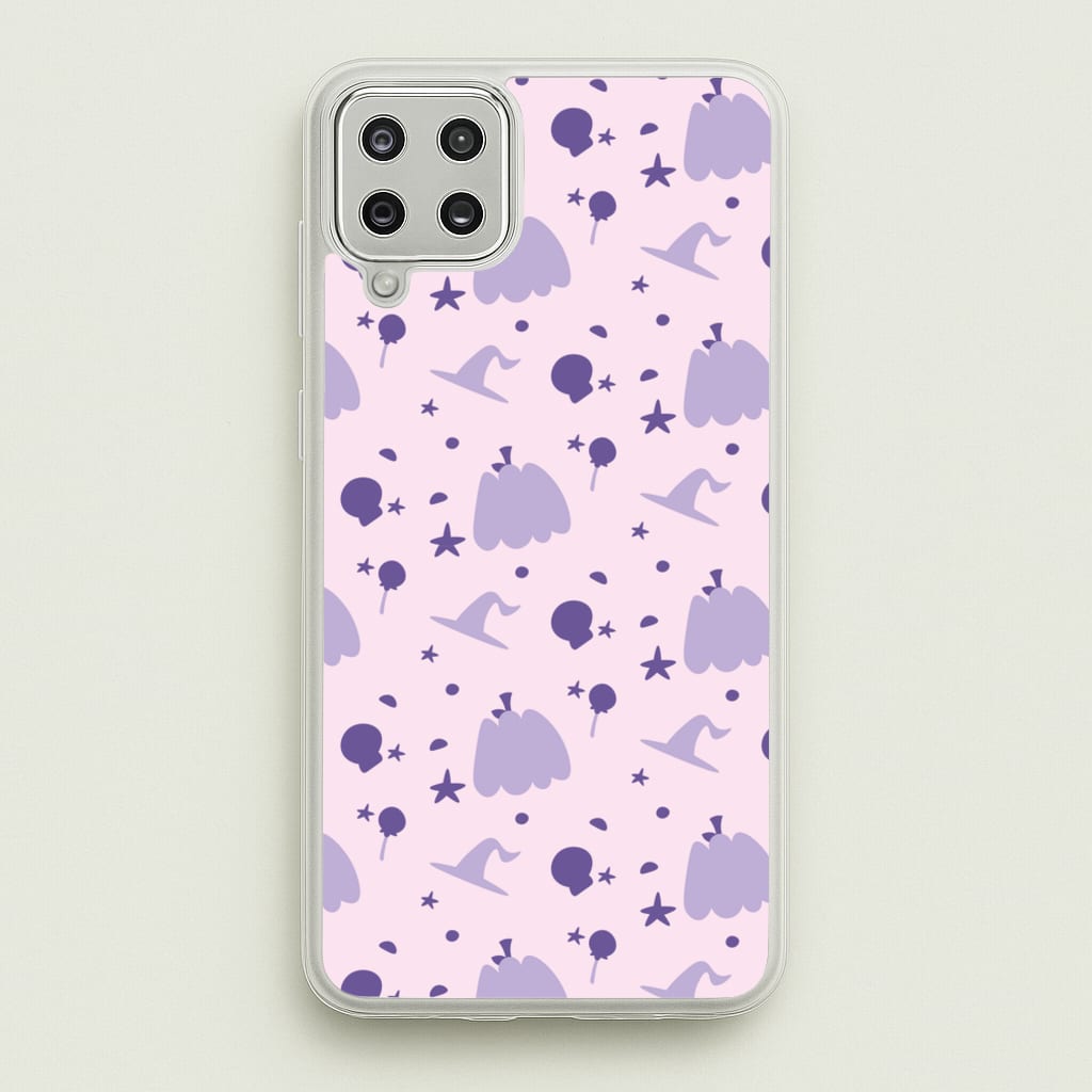 Halloween Pattern 5 - Halloween Phone Case for Galaxy A12