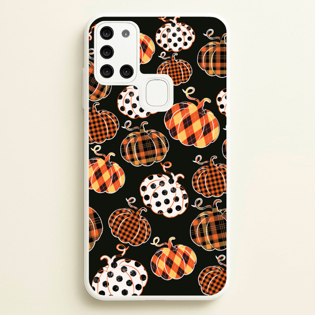 Halloween Pattern 11 - Halloween Phone Case for Galaxy A21s