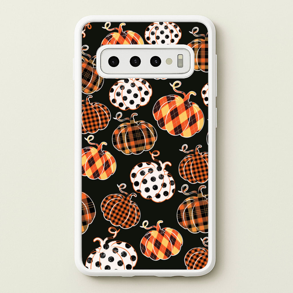 Halloween Pattern 11 - Halloween Phone Case for Galaxy S10 Plus