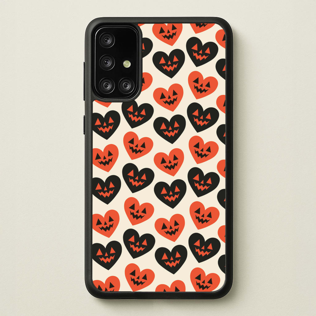 Halloween Pattern 13 - Halloween Phone Case for Galaxy A71