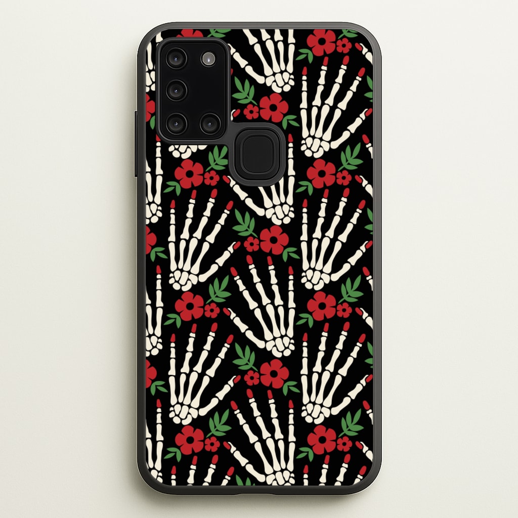 Halloween Pattern 15 - Halloween Phone Case for Galaxy A21s