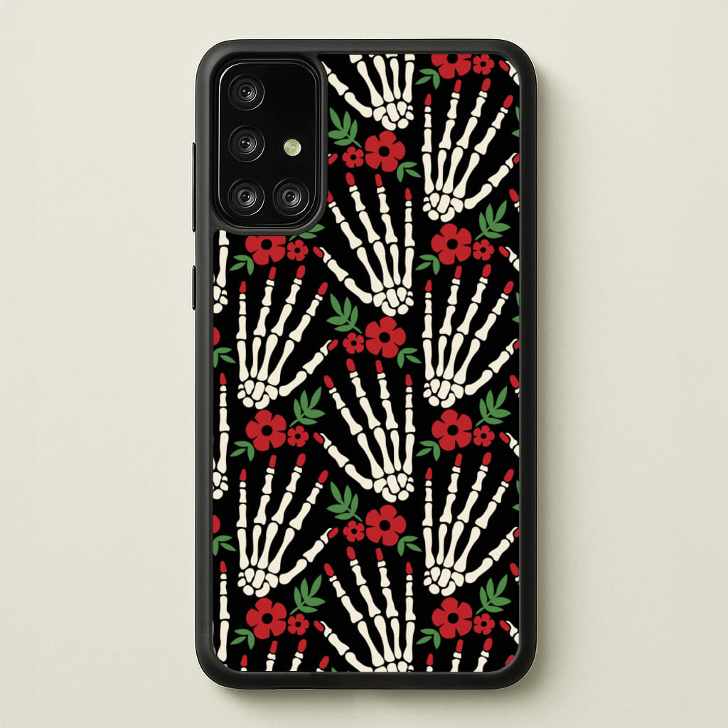 Halloween Pattern 15 - Halloween Phone Case for Galaxy A71