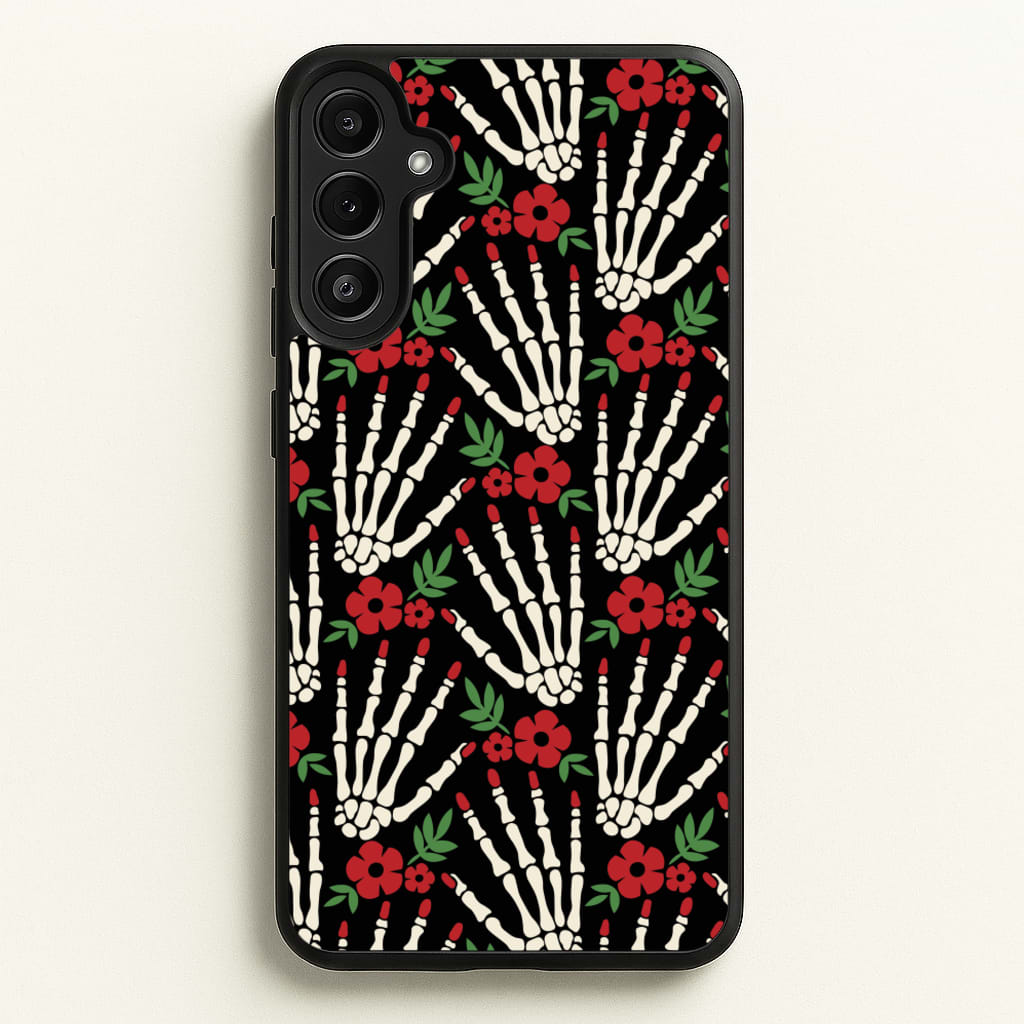 Halloween Pattern 15 - Halloween Phone Case for Galaxy A34