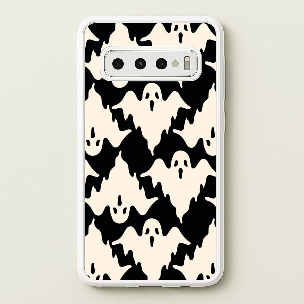 Halloween Pattern 17 - Halloween Phone Case for Galaxy S10 Plus