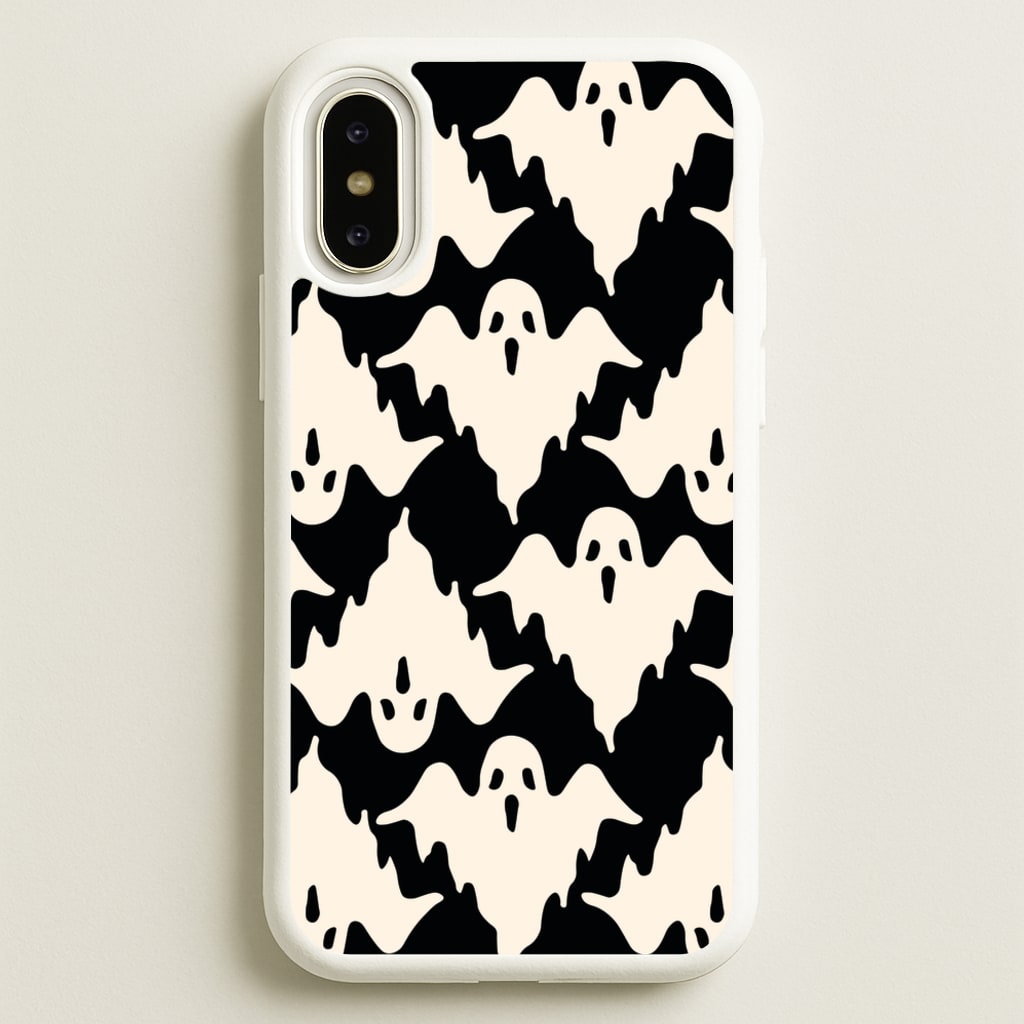 Halloween Pattern 17 - Halloween Phone Case for iPhone X / XS