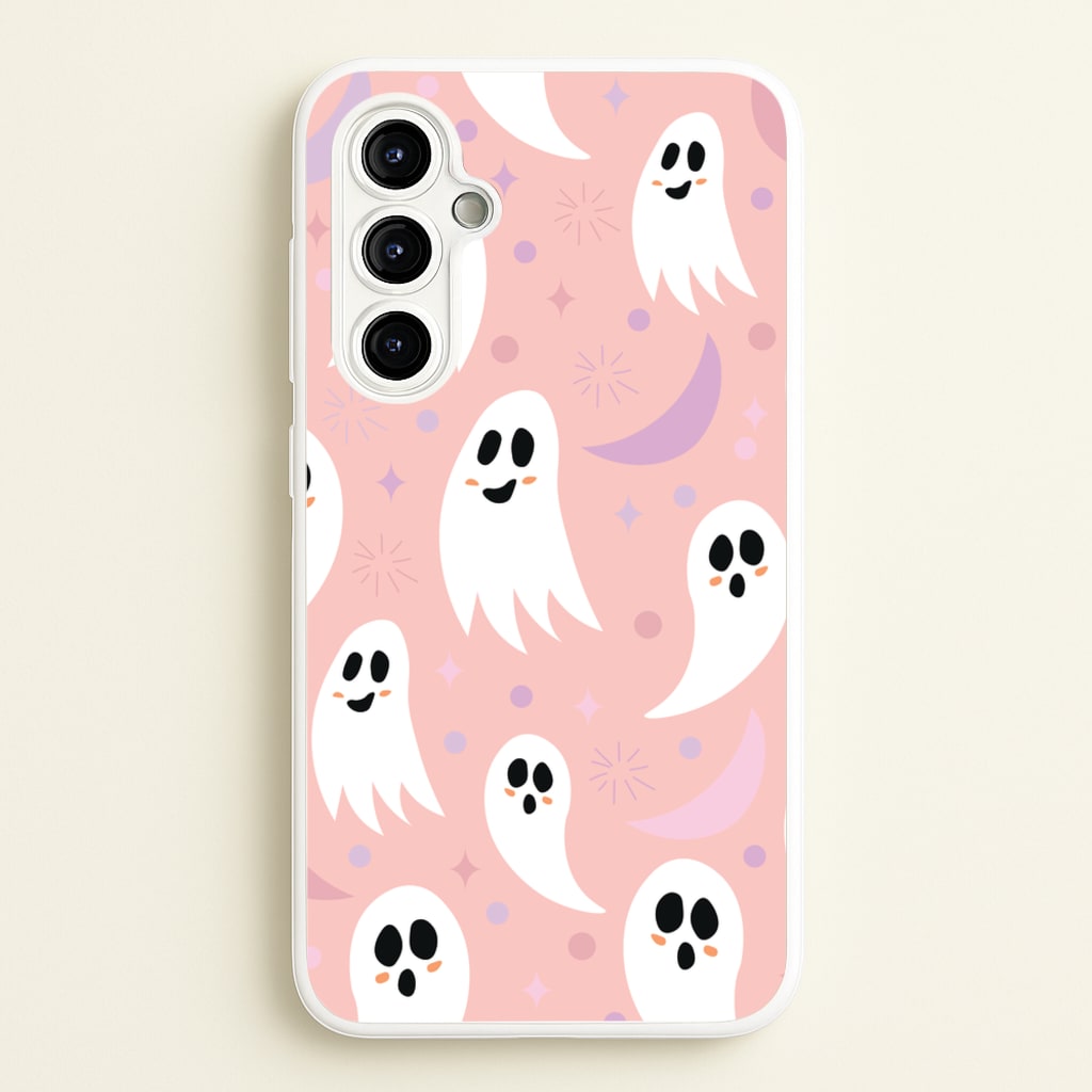 Halloween Pattern 18 - Halloween Phone Case for Galaxy A54