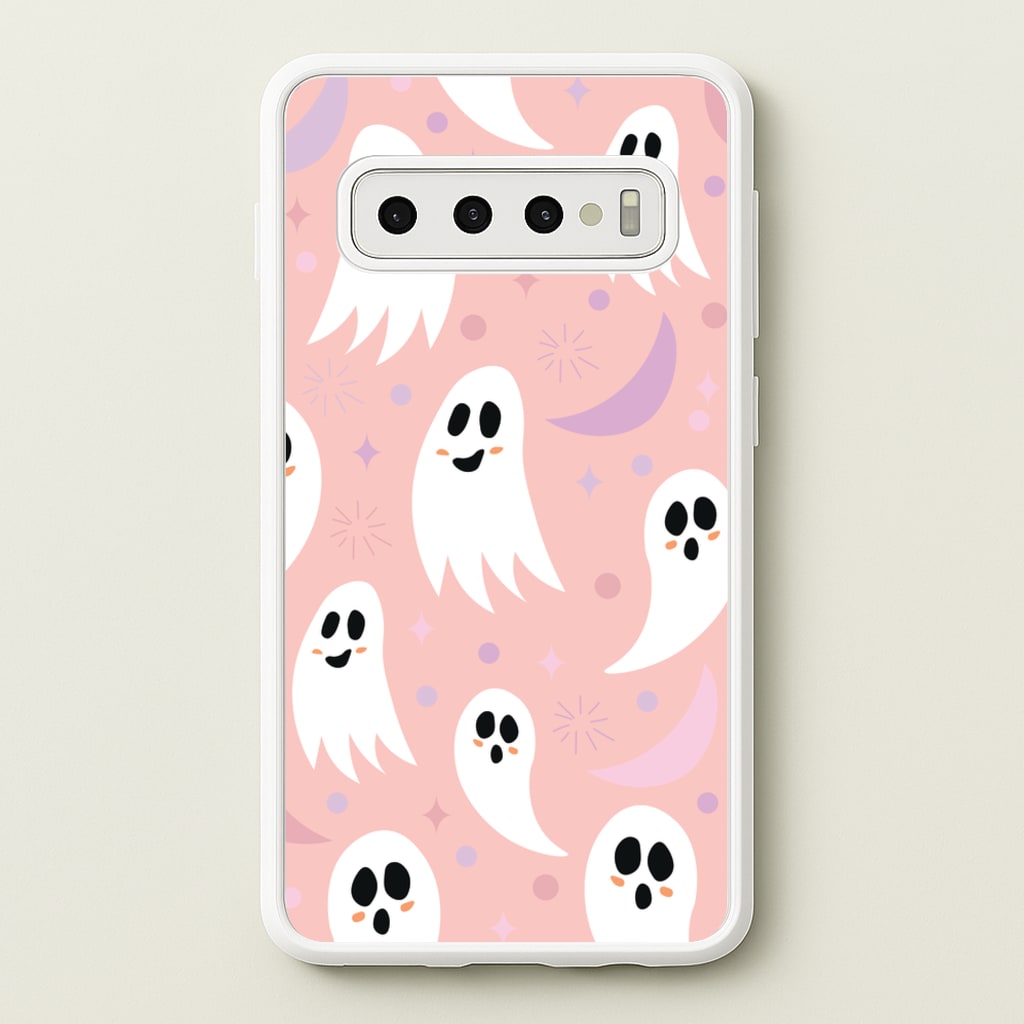 Halloween Pattern 18 - Halloween Phone Case for Galaxy S10 Plus