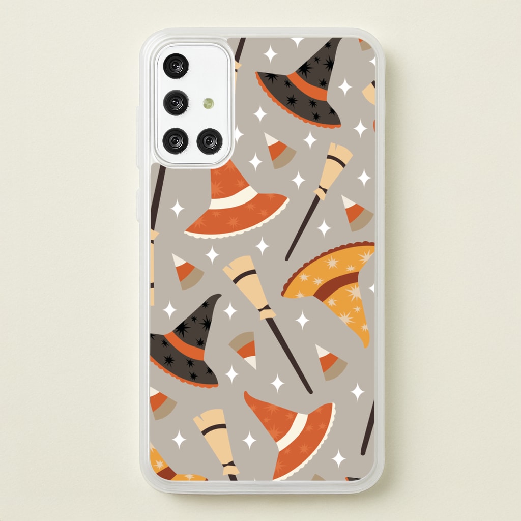 Halloween Pattern 19 - Halloween Phone Case for Galaxy A71