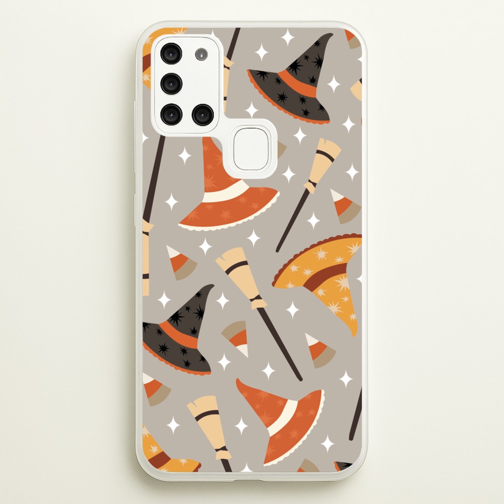 Halloween Pattern 19 - Halloween Phone Case for Galaxy A21s