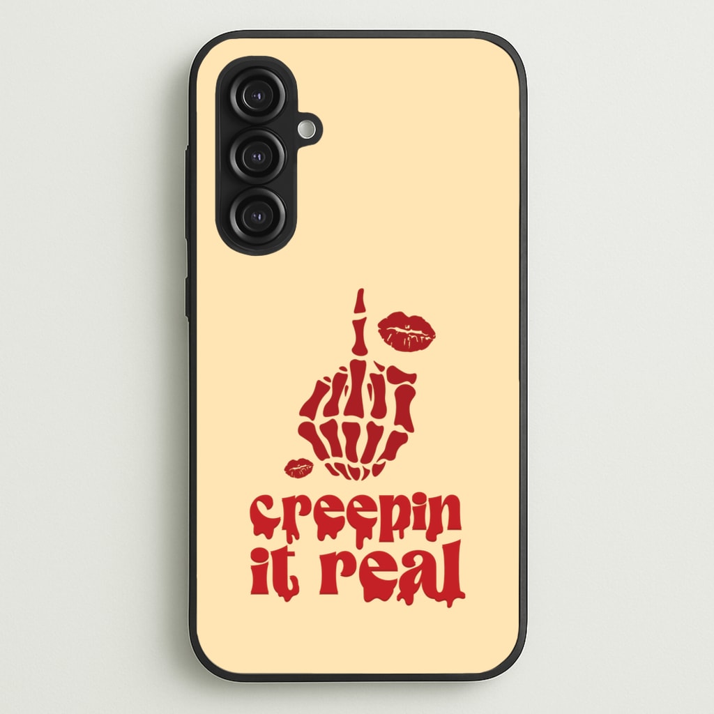 Creepin It Real - Halloween Phone Case for Galaxy S23FE